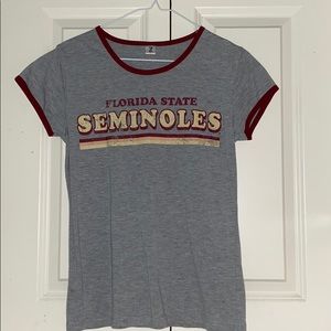 Florida State University (seminoles) grey top